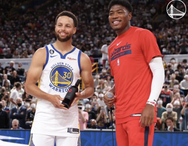 开云体育-勇士取得季前赛首胜 老将低迷 怀斯曼闪耀东京